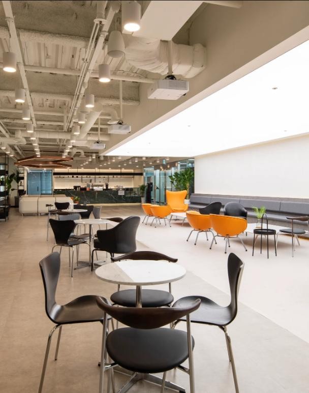 Military Mutual Aid Association Lounge interior view