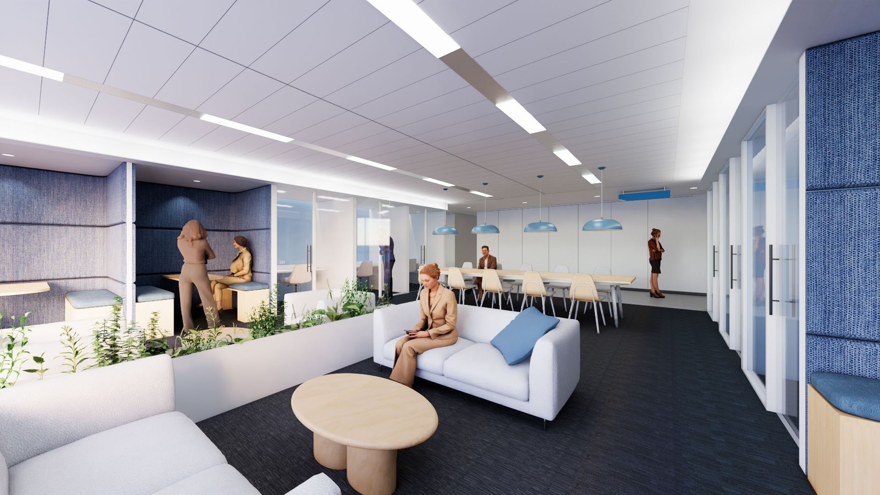 Incheon International Airport Cargo Terminal Office design view