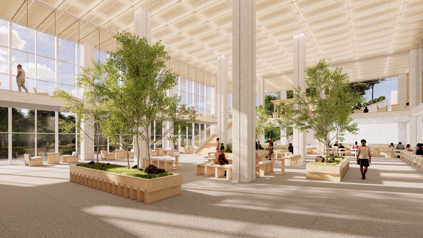 Inje Council Office Building design view