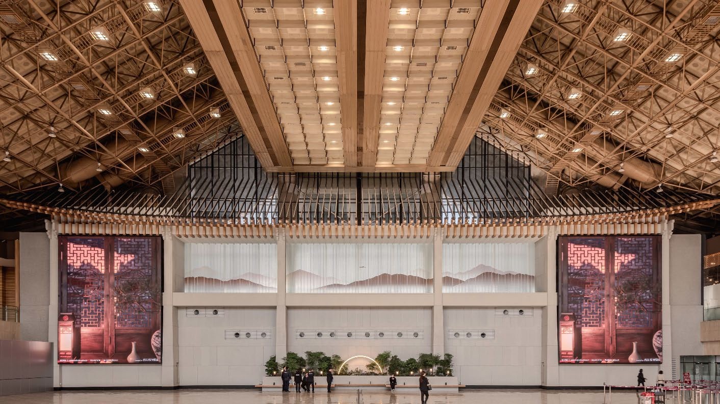 Gimpo International Airport — planning and departure space